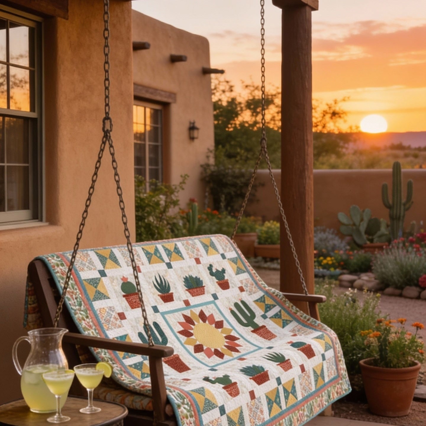 Desert Blooms Block of the Month -  March 2026 DSRTBLM-MAR26