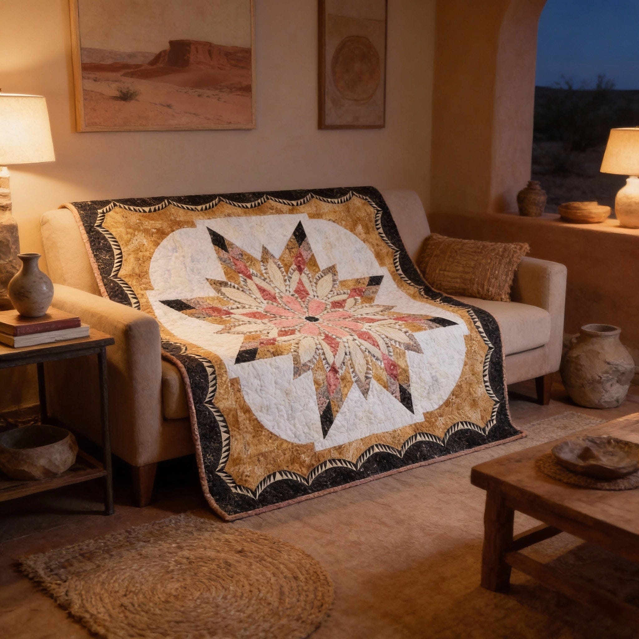 Desert Rose BOM Quilt Kit DESERTROSE-RBQK