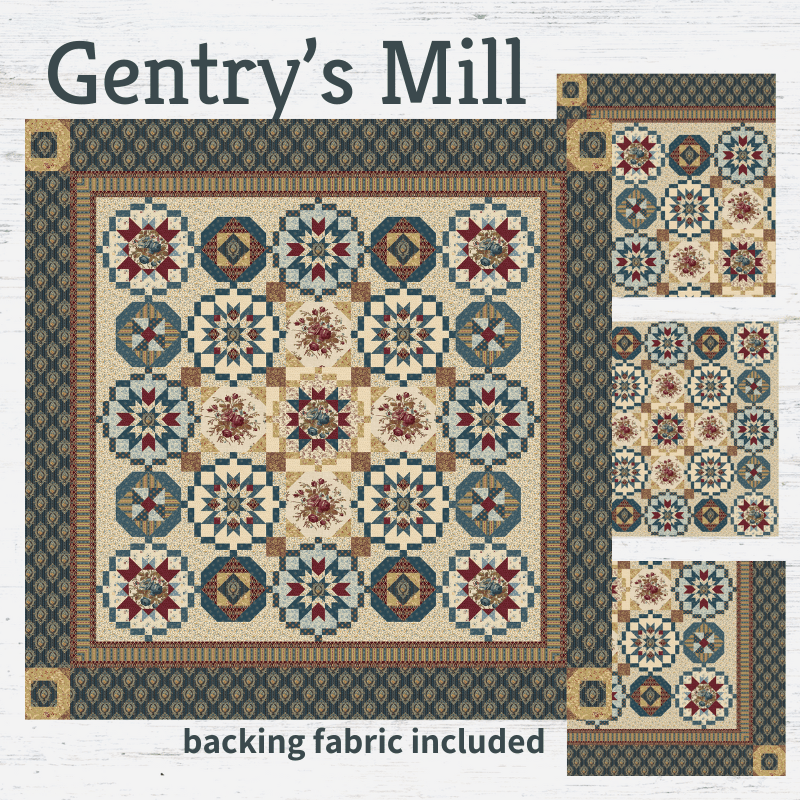 Gentry's Mill Block of the Month - Begins April 2025 GENTRY-APR25