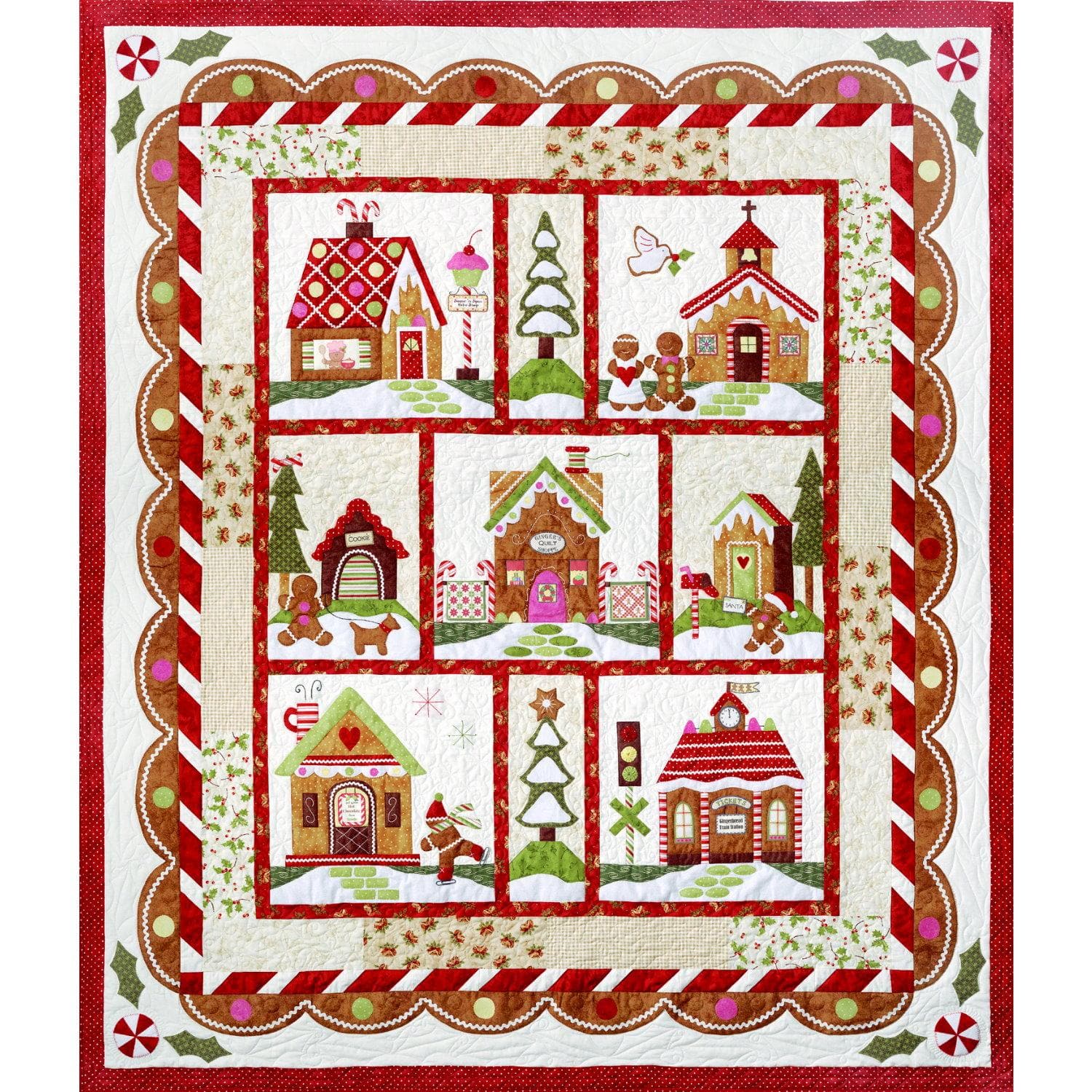 Gingerbread Village 2025 M: 08  - Backing GV25-08