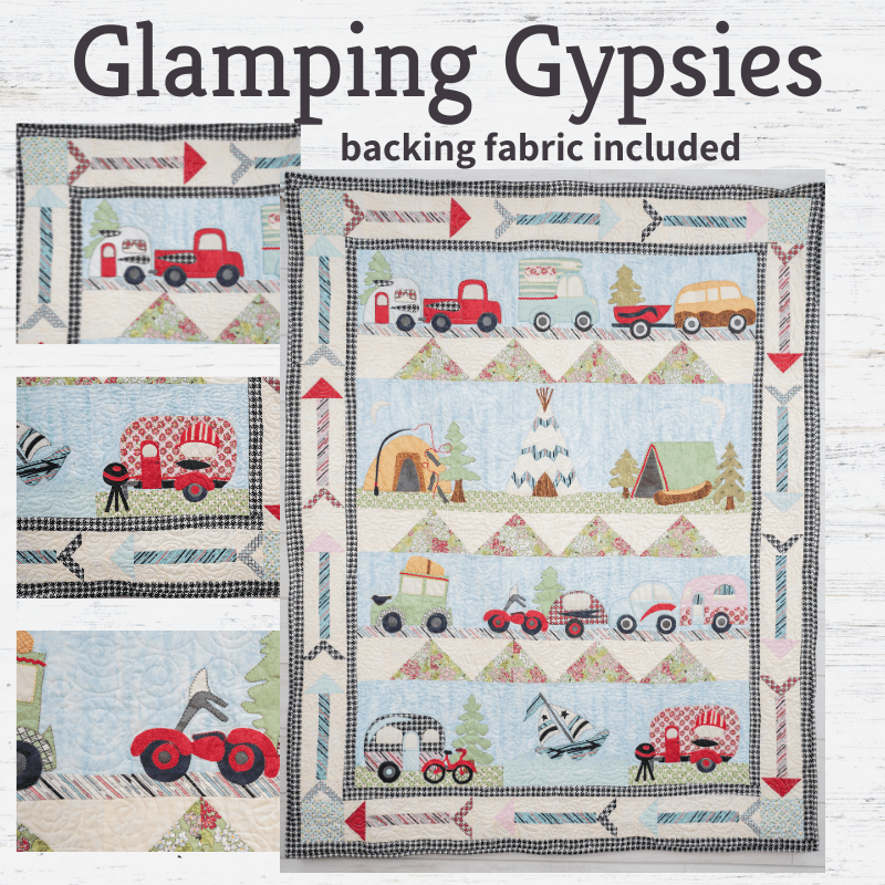 Glamping Gypsies Block of the Month - Begins December 2024 GLGYPSIES-DEC24