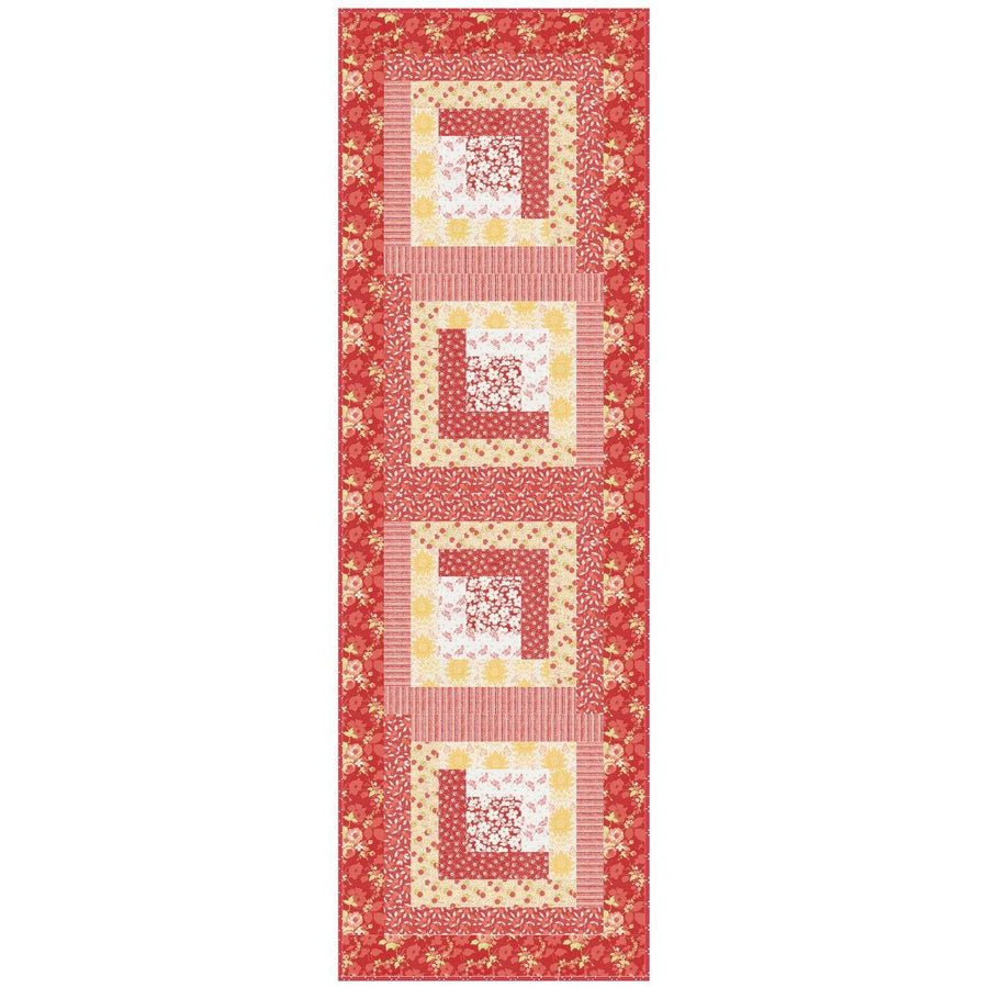 Grab & Go - Log Cabin Table Runner - Fruit Cocktail GNG-LCTR-FRTCT