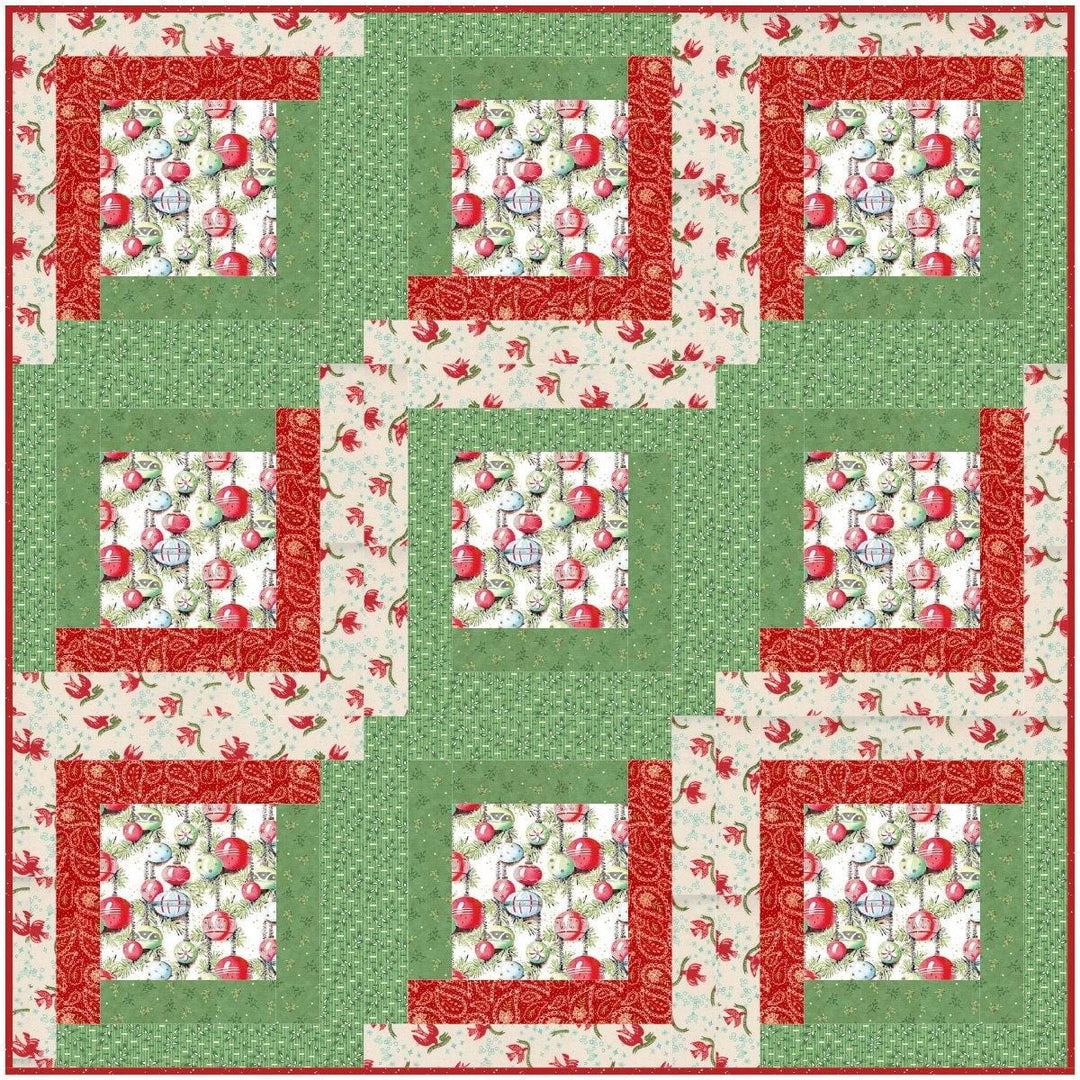 Grab & Go - Wall Quilt - Bobbles & Boughs GNG-W-BBBLSBGHS