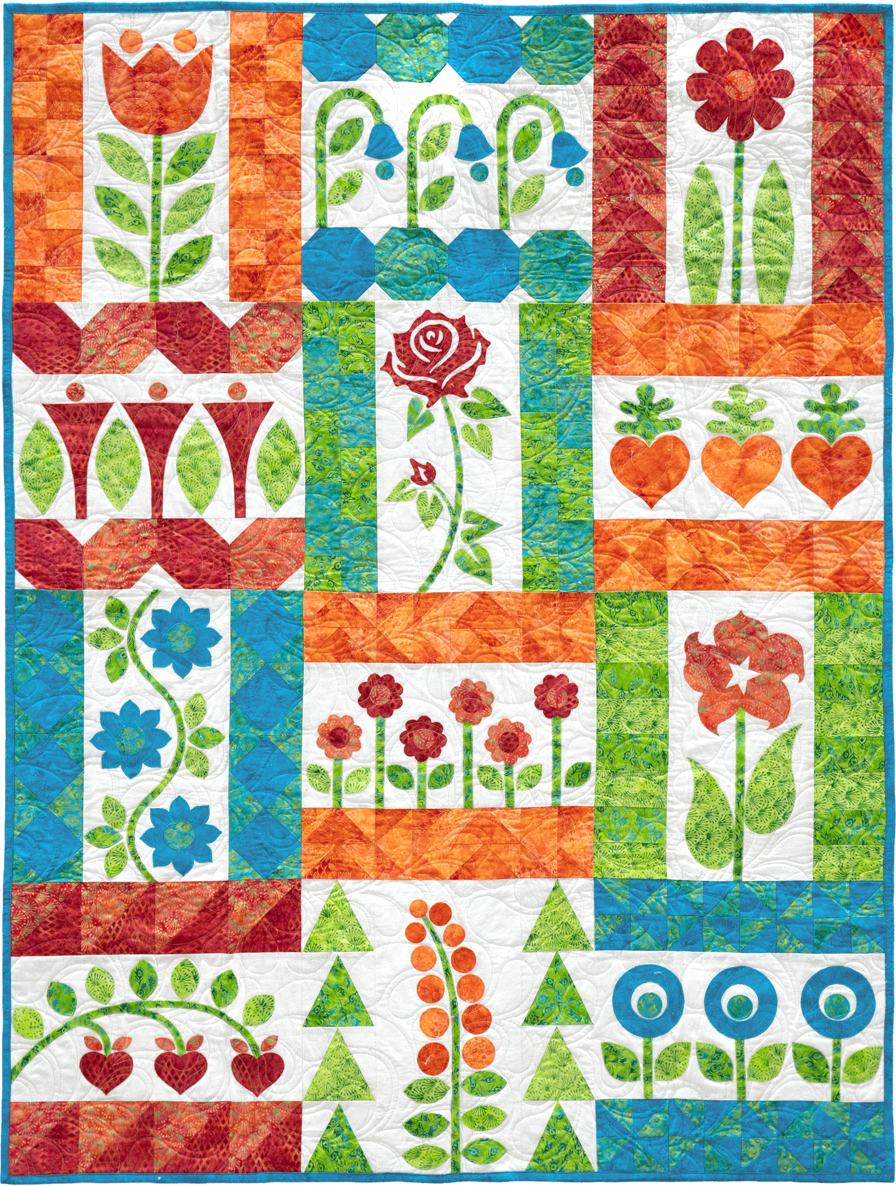 Grandma's Garden Block of the Month - October 2026 GRNDMAGDN-OCT26