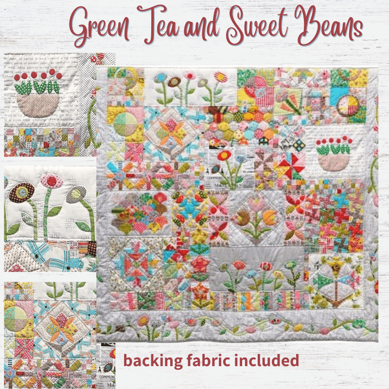 Green Tea & Sweet Beans Block of the Month - Begins May 2025 SWTBEANS-MAY25