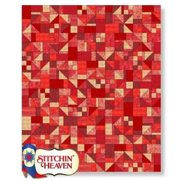 Gumballs Red Hot Precut Quilt Kit GUMBALLRED-PCQK