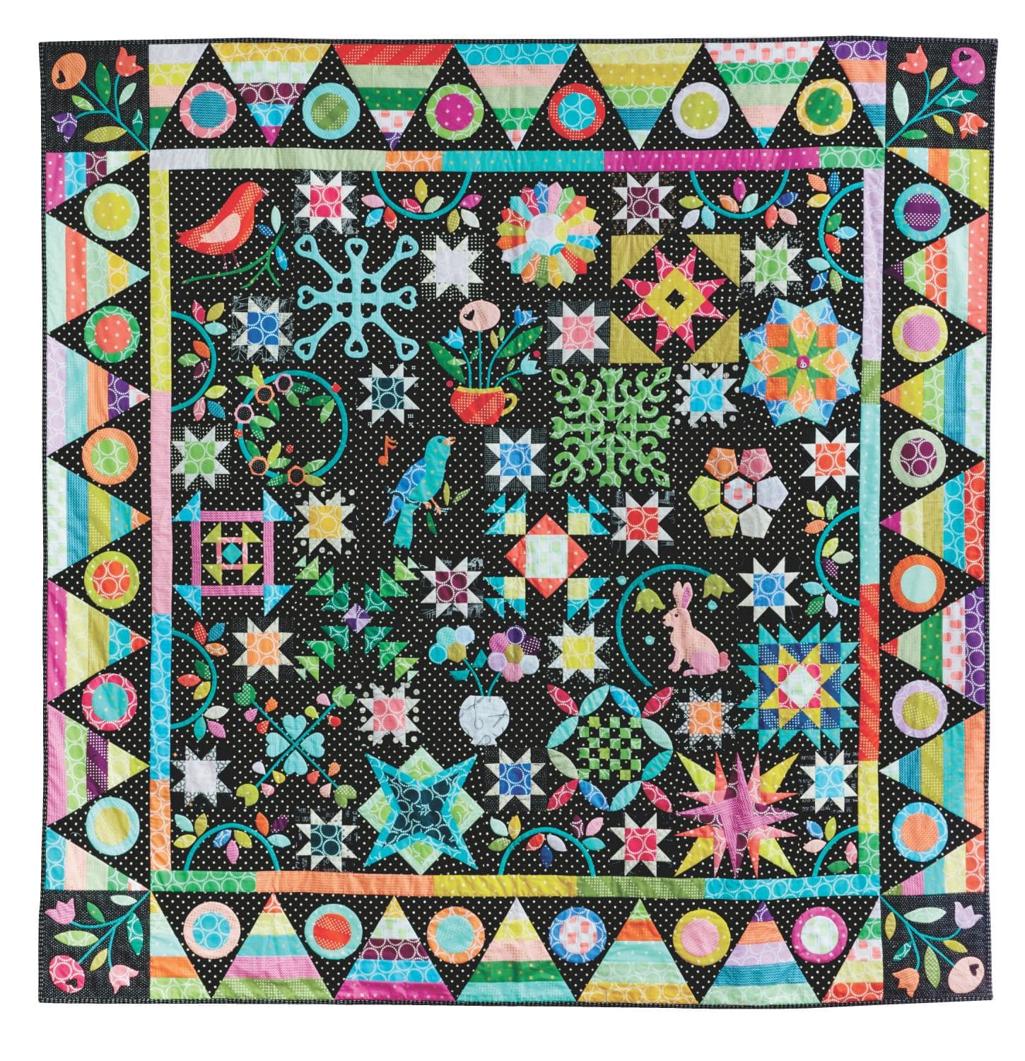 Happy Days BOM Quilt Kit HAPPYDAYS-RBQK