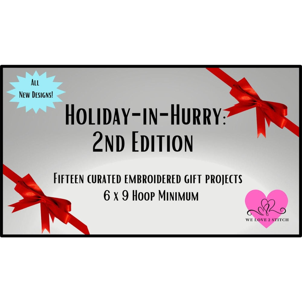 Holiday in a Hurry 2nd Edition Design Set HLDYNHRRY2-CD