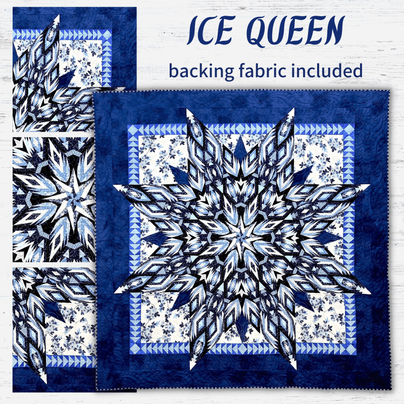 Ice Queen BOM Quilt Kit ICEQUEEN22-RBQK