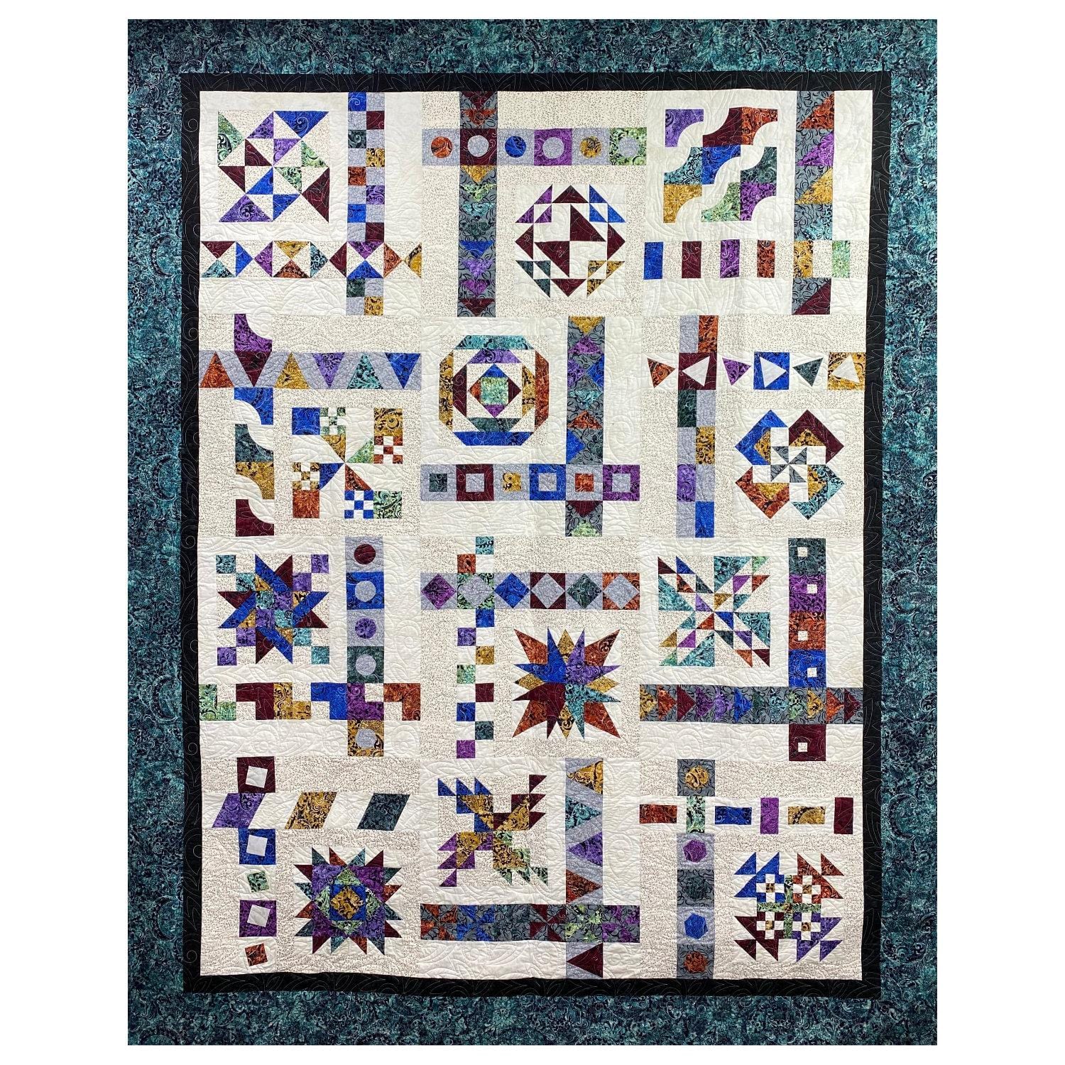 Illusions Sampler BOM Quilt Kit ILLSNSMPLR-RBQK