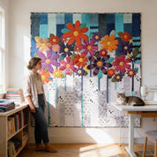 Indah Blossoms Applique Quilt Kit INDAHQUILTKIT