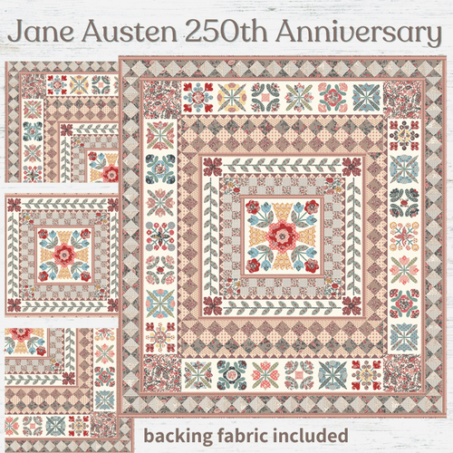 Jane Austen 250th Anniversary Block of the Month - Begins August 2025