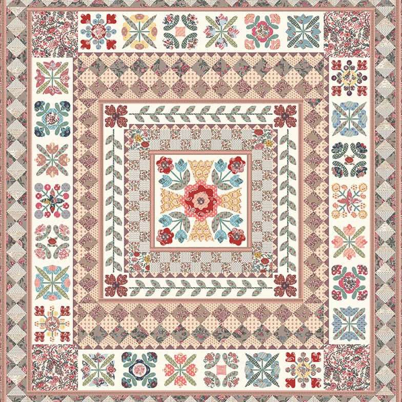 Jane Austen 250th Quilt Kit JANEAUSTEN-RBQK