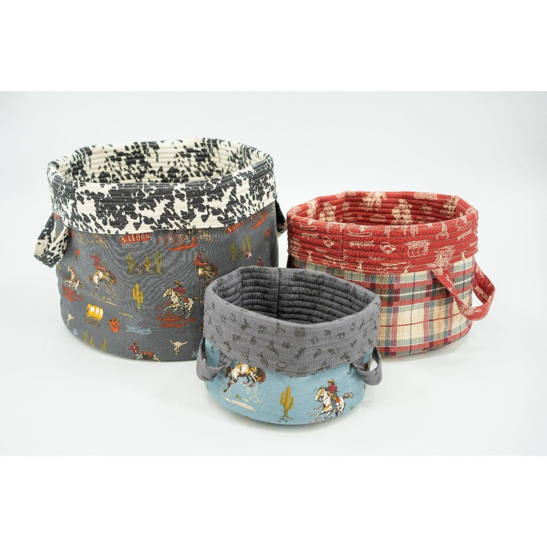 John Wayne Olivia's Baskets Fabric and Accessories Kit OB-JHNWYN-FK