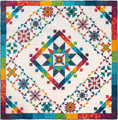 Image of Jubilation quilt.