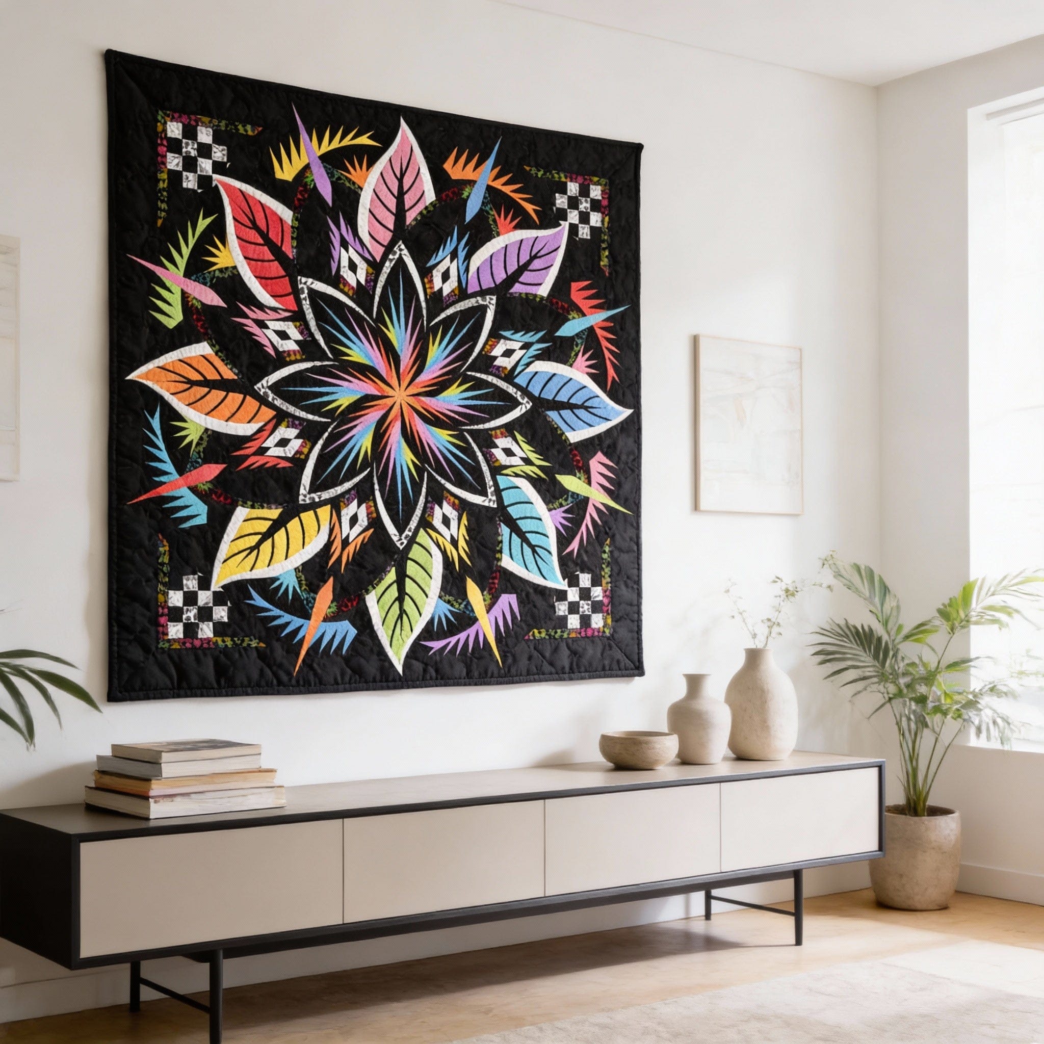 Jungle Magnolia Fabric Only Quilt Kit - Timeless ColorStock Wall Size JNQ00289K30