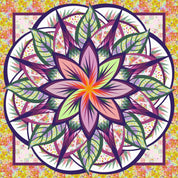 Jungle Magnolia Fabric Only Quilt Kit - Tula Pink Untamed Wall Size JNQ00289K1