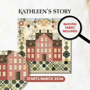 Kathleen's Story Block of the Month -  March 2026 KATHSTRY-MAR26
