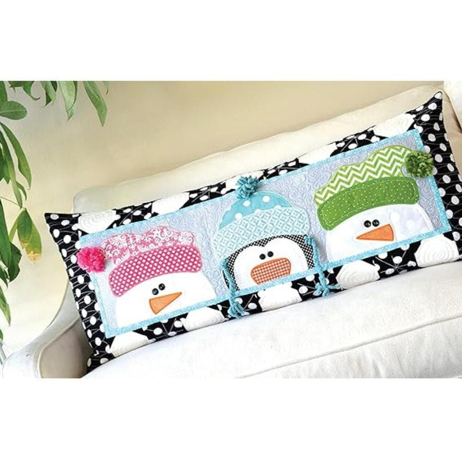 Kimberbell Bench Pillow M 07 -  Whimsy Winter BPP22-07