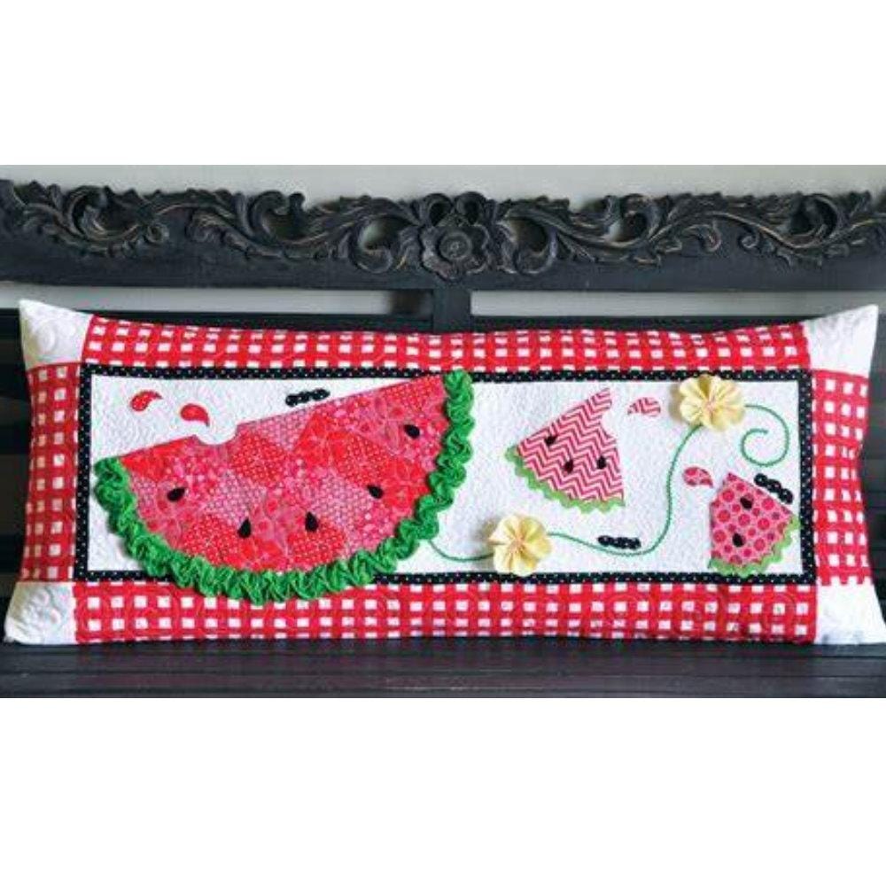 Kimberbell Bench Pillow M 12 -  Slice of Summer Watermelon BPP22-12