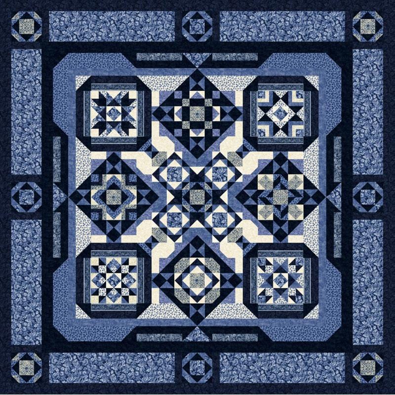 London Blues Quilt Kit LONDONBKIT