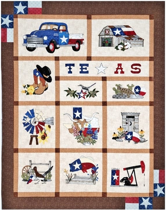 Lone Star Legacy Block of the Month - September 2026 LONESTAR-SEP26