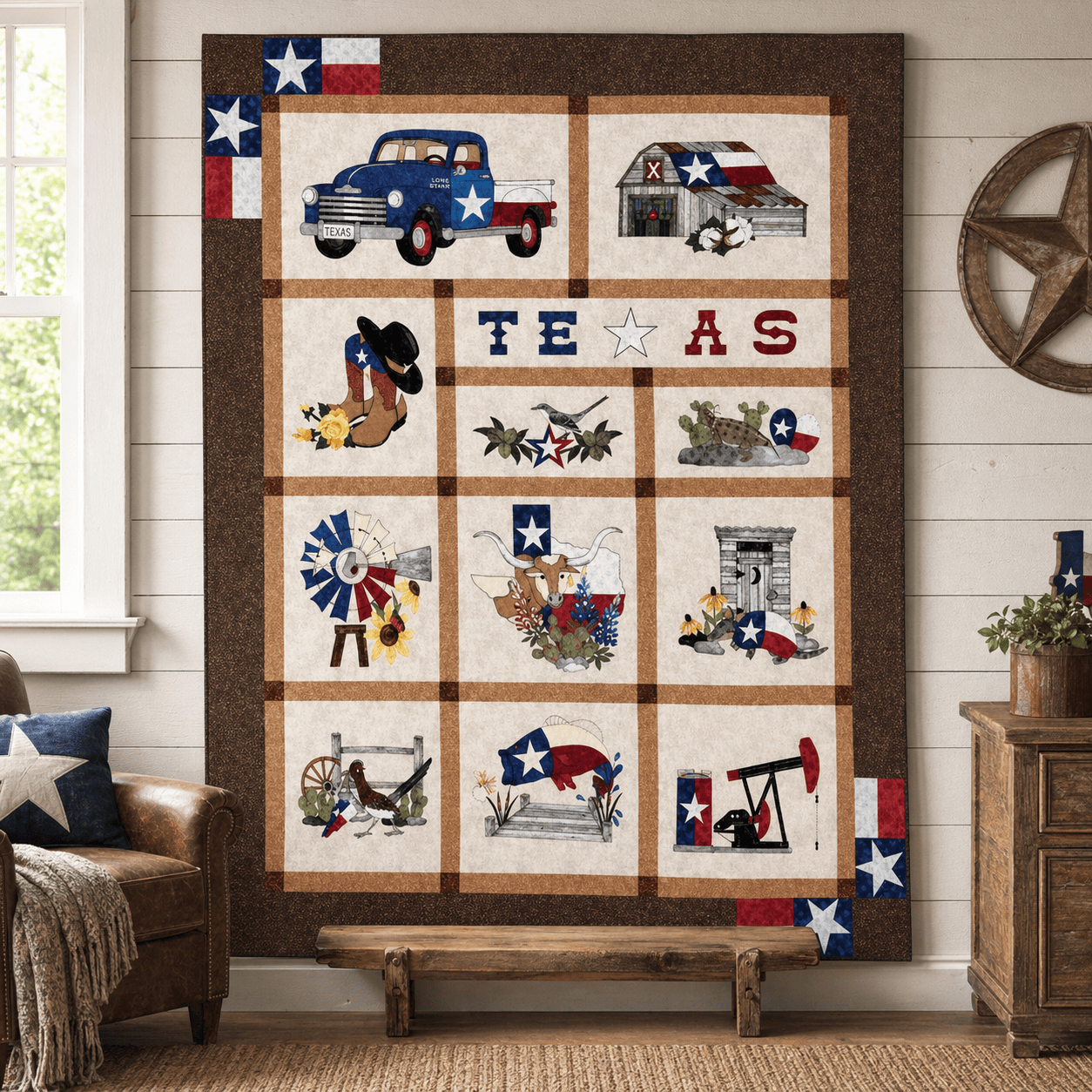 Lone Star Legacy Block of the Month - September 2026 LONESTAR-SEP26