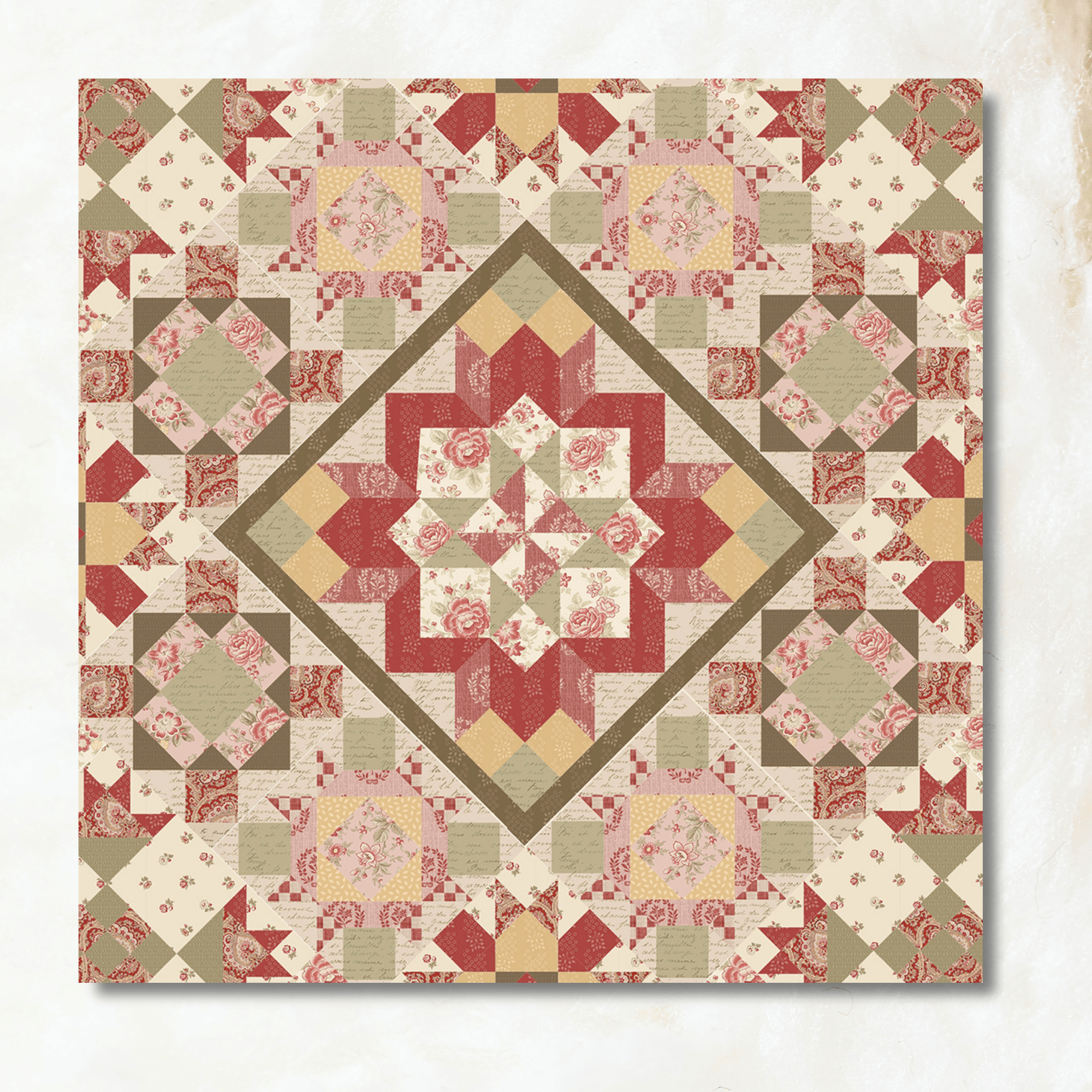 Love Letters Block of the Month - Begins May 2026 LOVELETT-MAY26