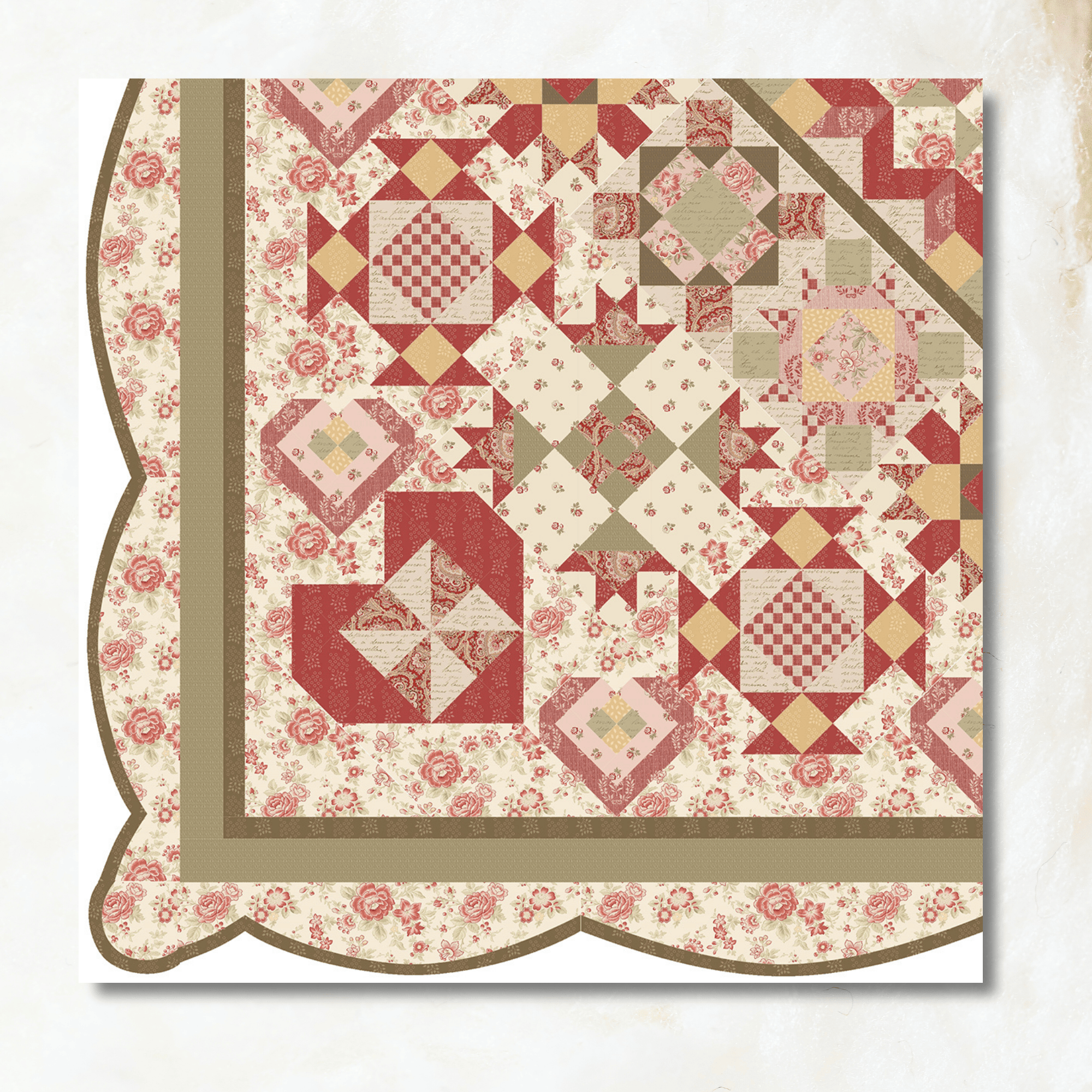 Love Letters Block of the Month - Begins May 2026 LOVELETT-MAY26