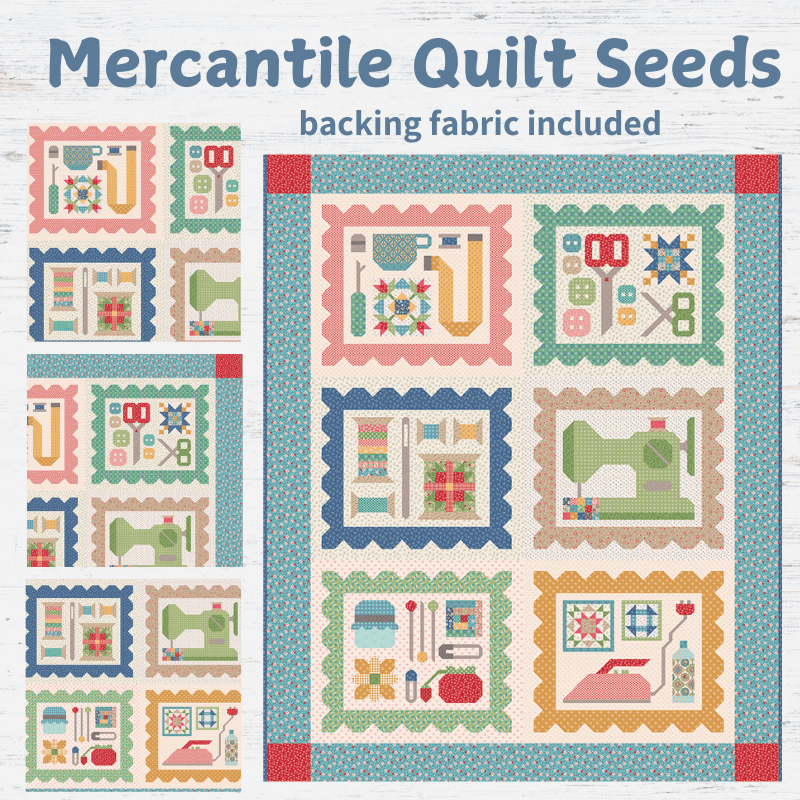 Mercantile Quilt Seeds Block of the Month - Begins May 2025 MQSEEDS-MAY25