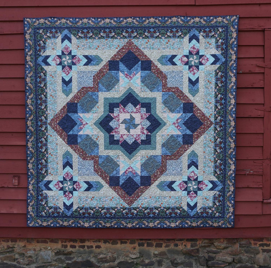 Morris Medley BOM Quilt Kit MRRSMDLY-RBQK