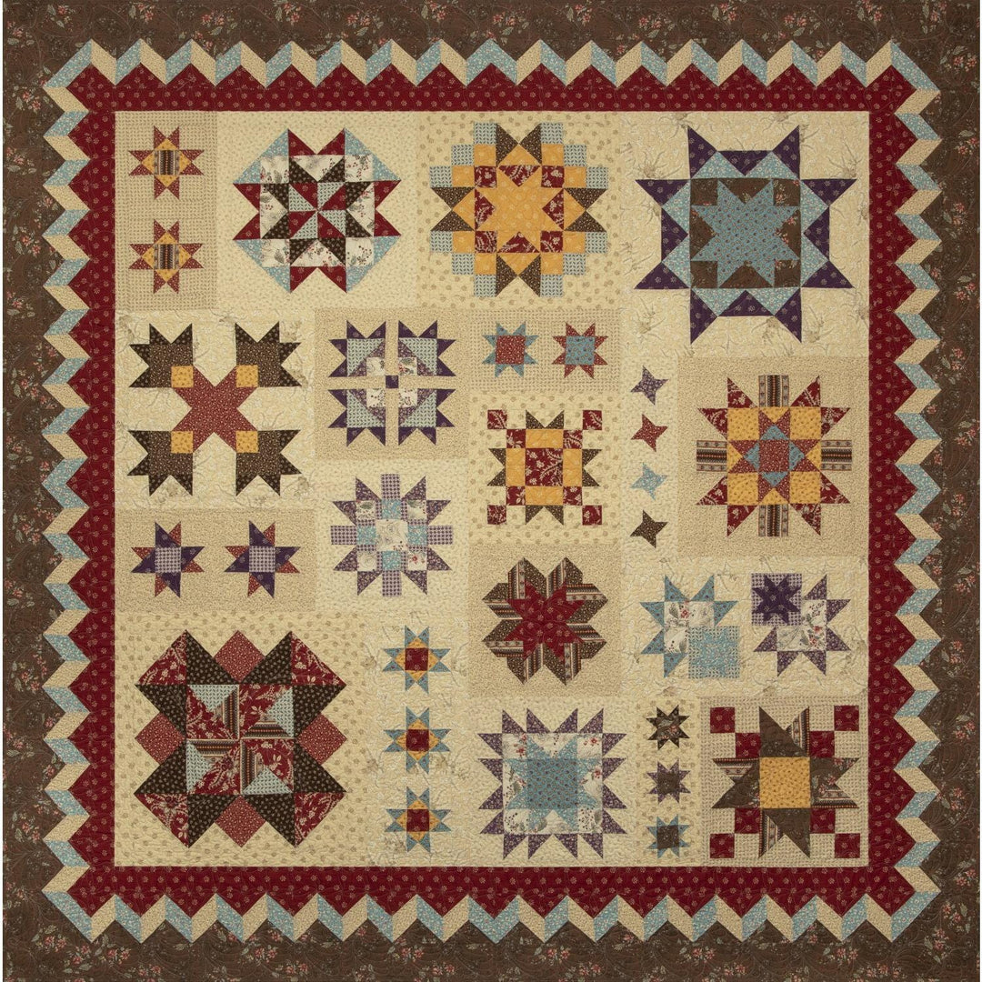 Oh Susanna's Stars BOM Quilt Kit OSSNNSTRS-RBQK