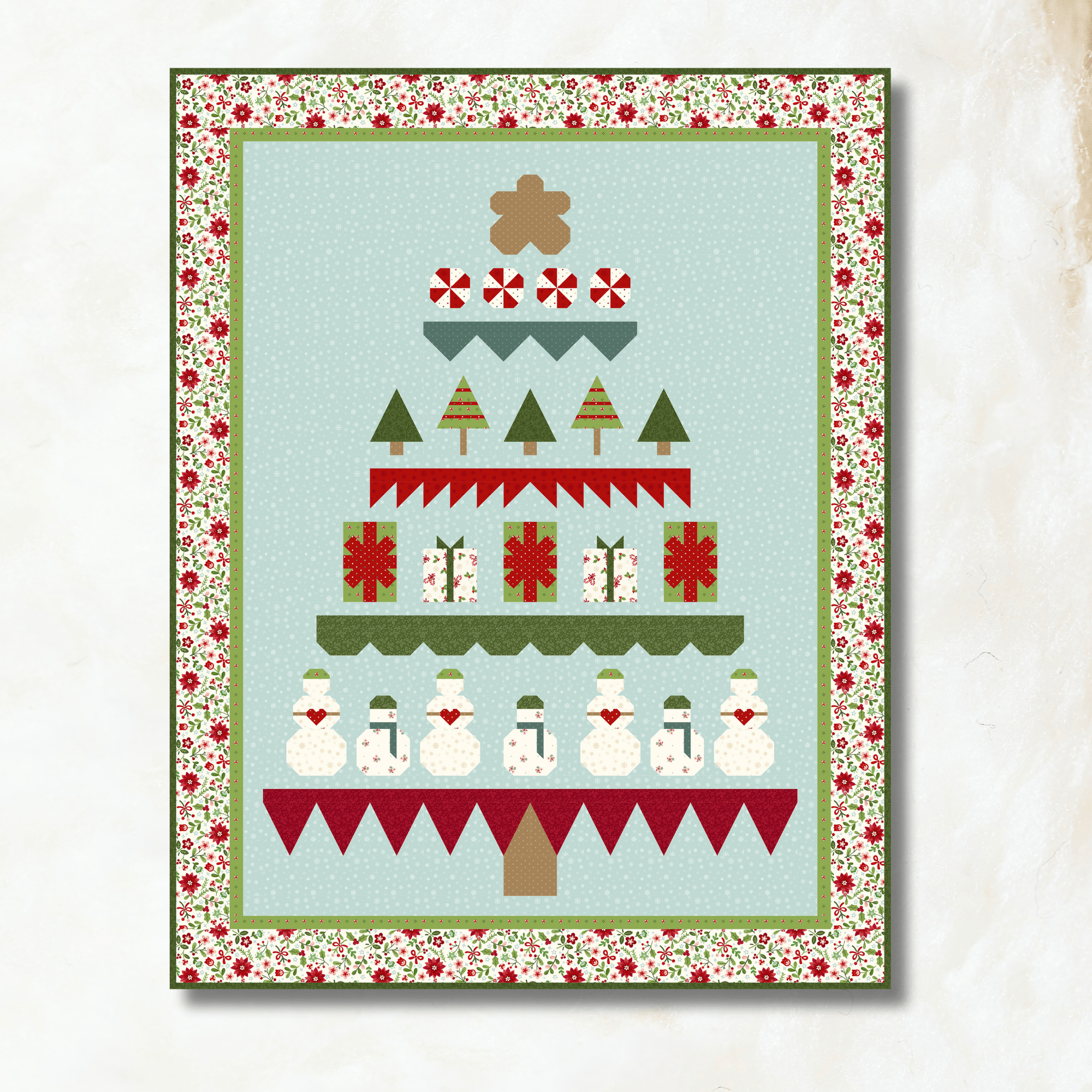 Peppermint & Pine Block of the Month - Begins May 2026 PEPPPINE-MAY26