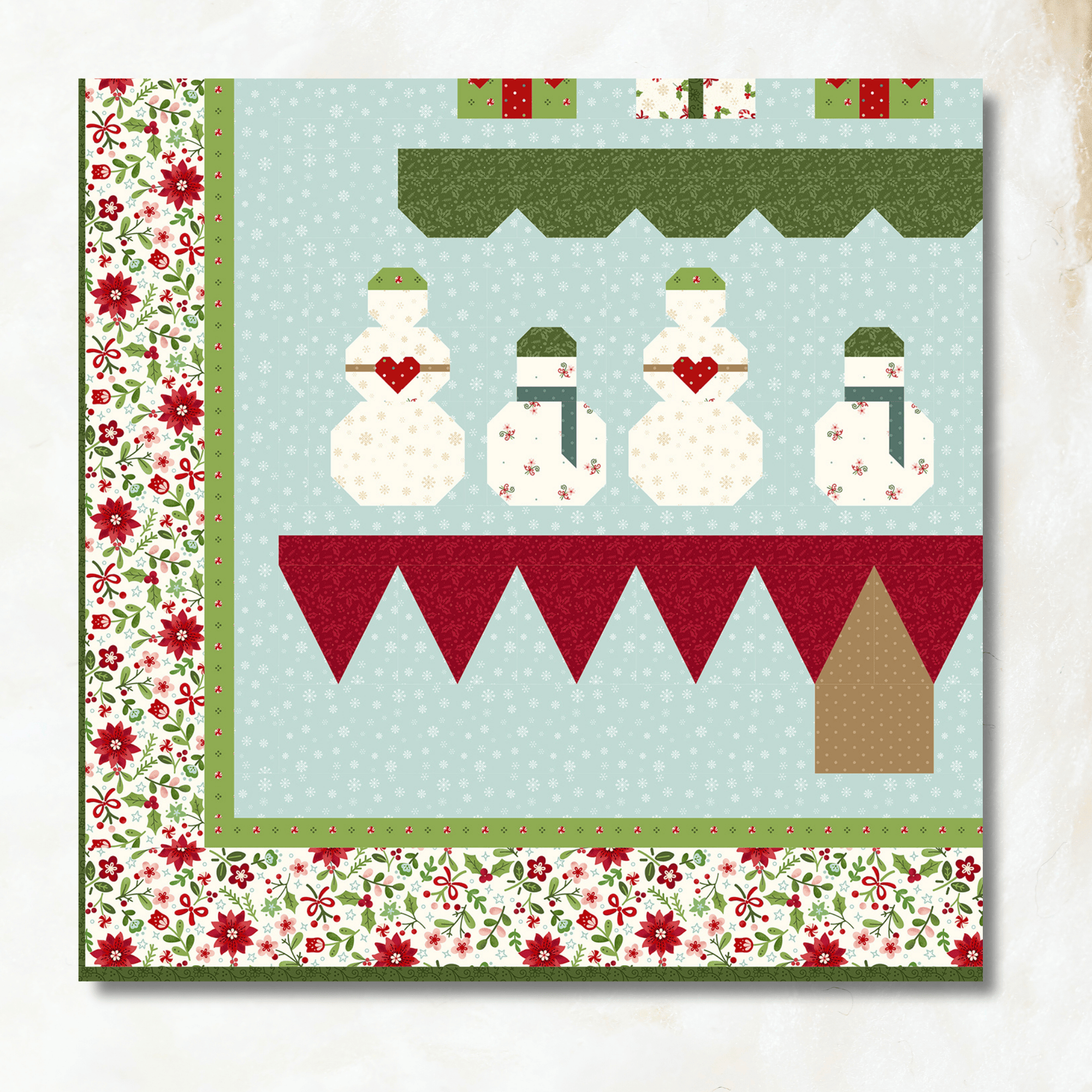 Peppermint & Pine Block of the Month - Begins May 2026 PEPPPINE-MAY26