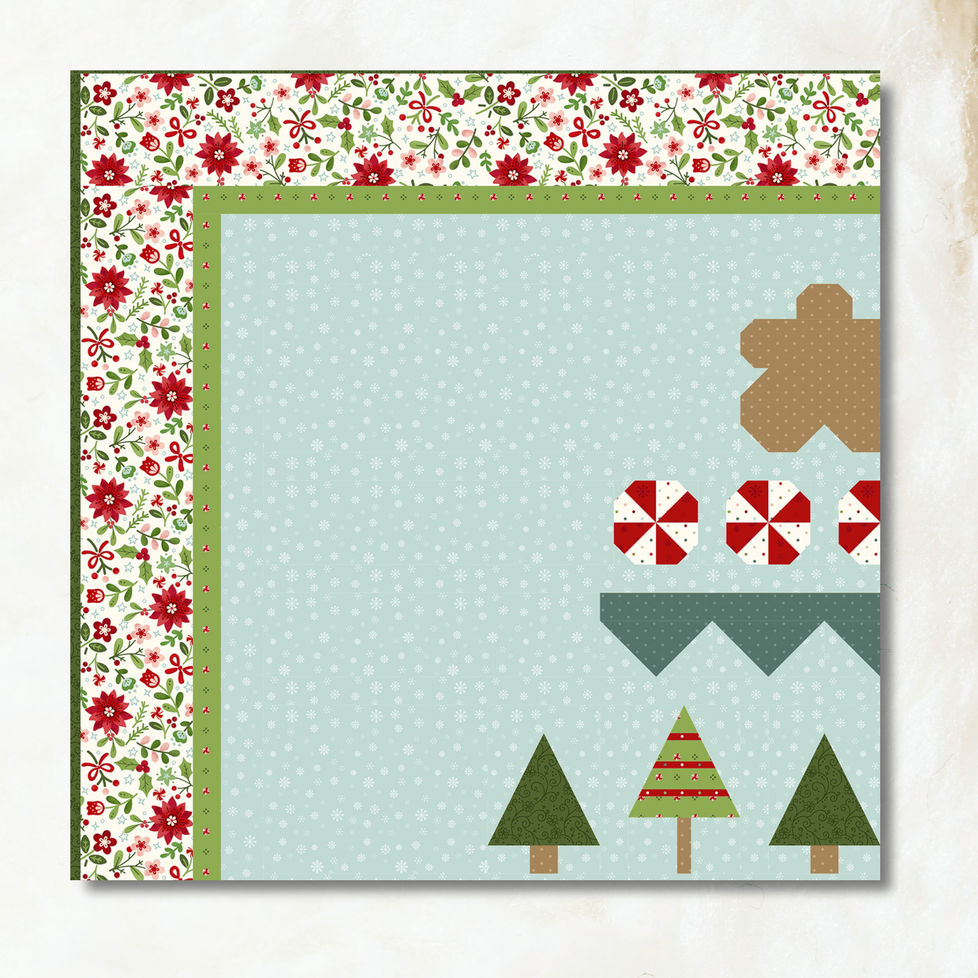 Peppermint & Pine Block of the Month - Begins May 2026 PEPPPINE-MAY26