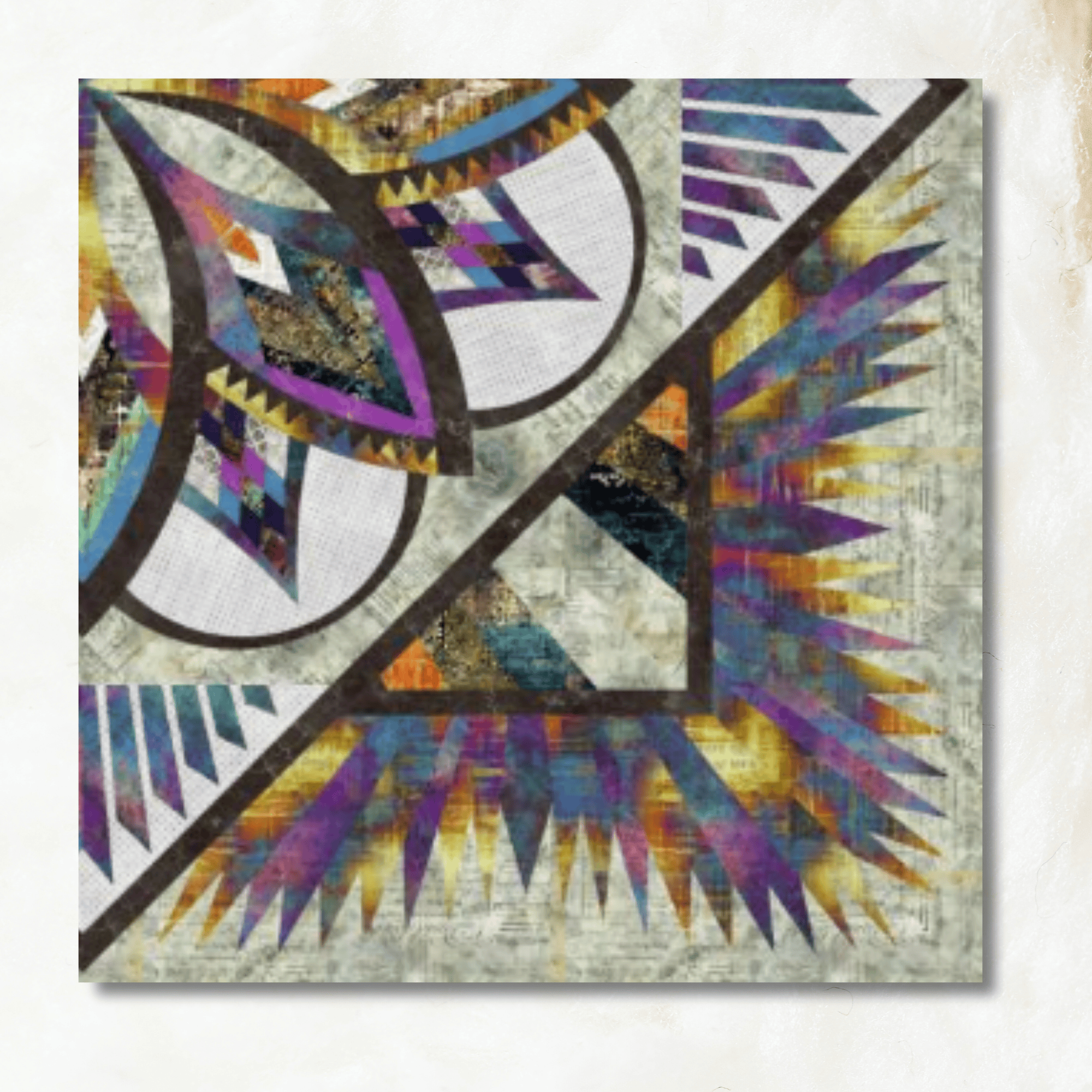 Peppermint Twist Block of the Month -  April 2026 PEPPERMINT-APR26