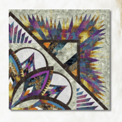 Peppermint Twist Block of the Month -  April 2026 PEPPERMINT-APR26