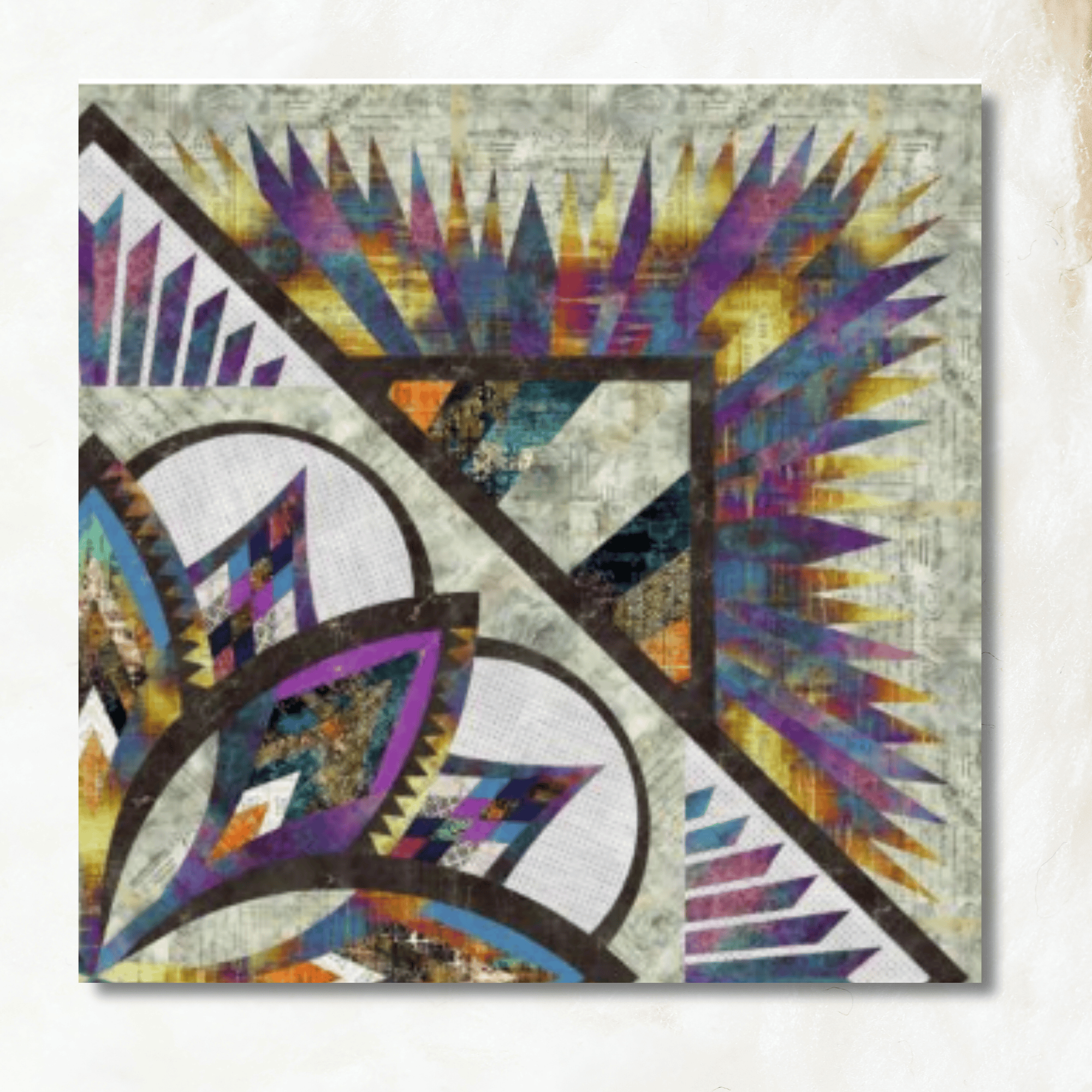 Peppermint Twist Block of the Month -  April 2026 PEPPERMINT-APR26