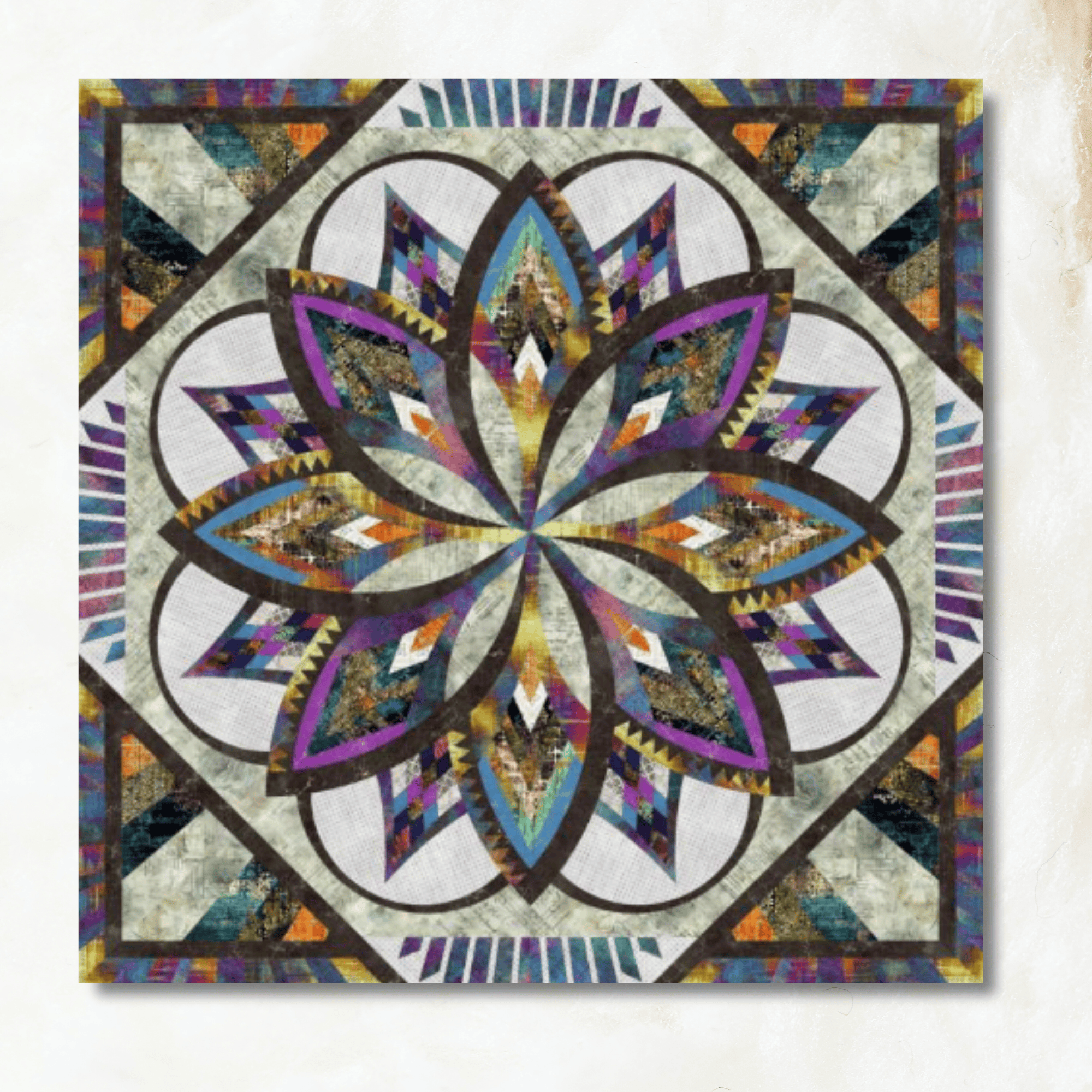 Peppermint Twist Block of the Month -  April 2026 PEPPERMINT-APR26