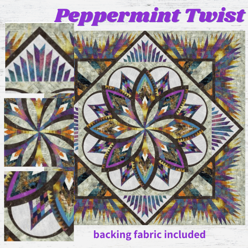 Peppermint Twist Block of the Month - Begins April 2026 PEPPERMINT-APR26