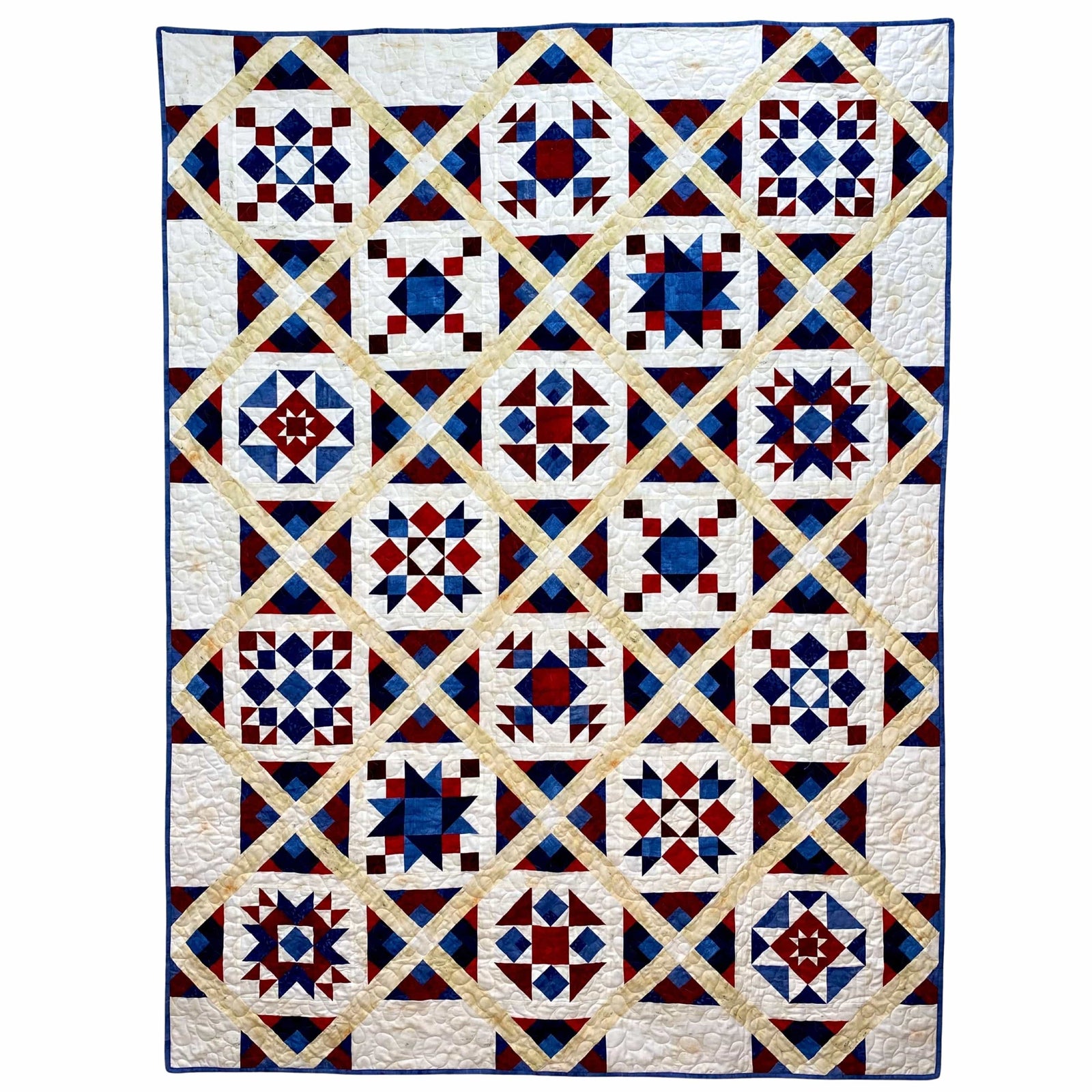 Precut! American Glory Block of the Month - Begins July 2024 P-AGLORY-JUL24