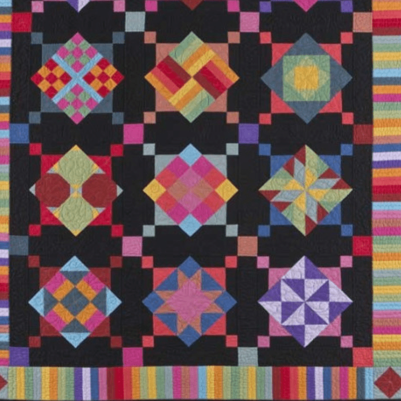 Precut! Amish With A Twist Block of the Month - Begins May 2025 P-AMISH-MAY25