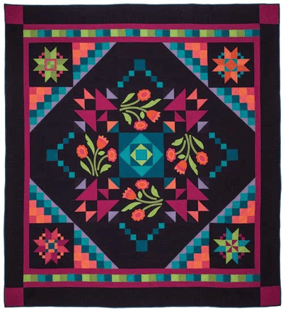 Image of Amish with a Twist III quilt.