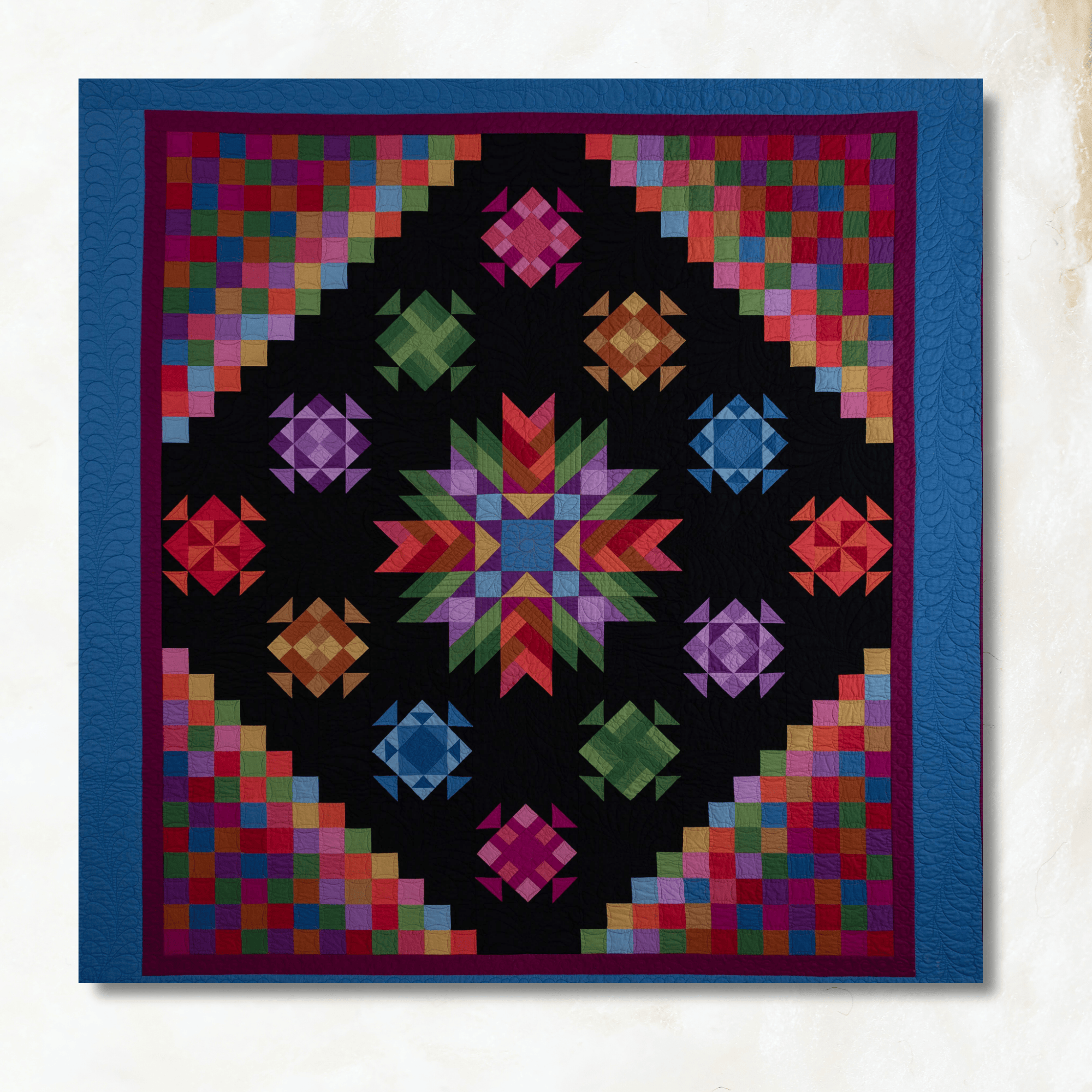Precut! Amish With A Twist IV Block of the Month -  April 2026 P-AMISHTW4-APR26