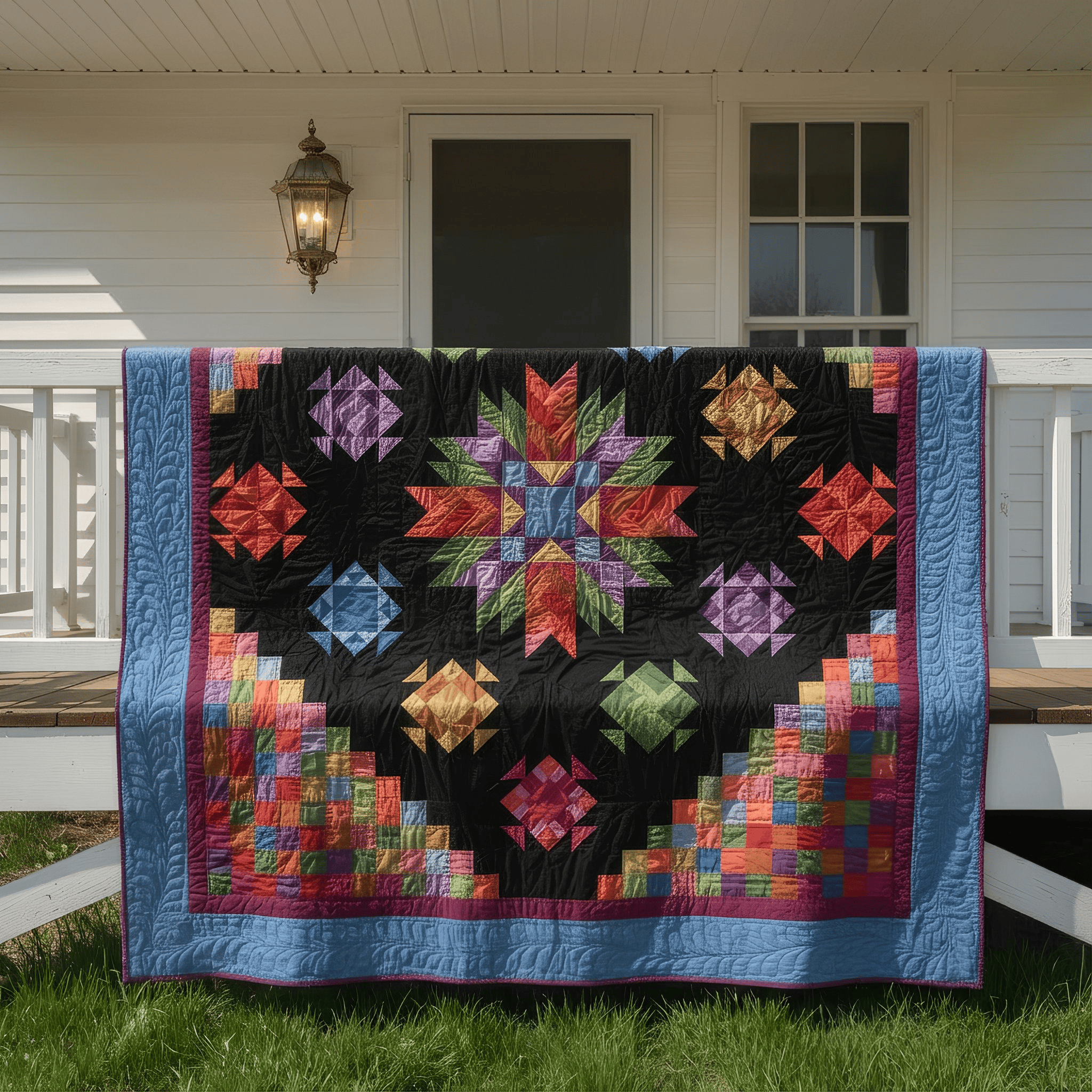 Precut! Amish With A Twist IV Block of the Month -  April 2026 P-AMISHTW4-APR26
