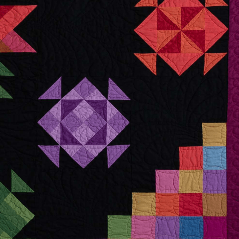 Precut! Amish With A Twist IV Block of the Month - Begins April 2026 P-AMISHTW4-APR26