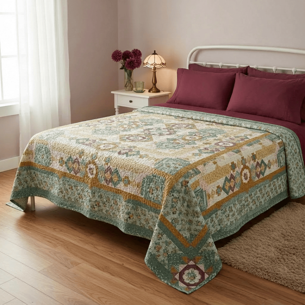 Precut! Blooming Fields Block of the Month -  April 2026 P-BLMFLD-APR26