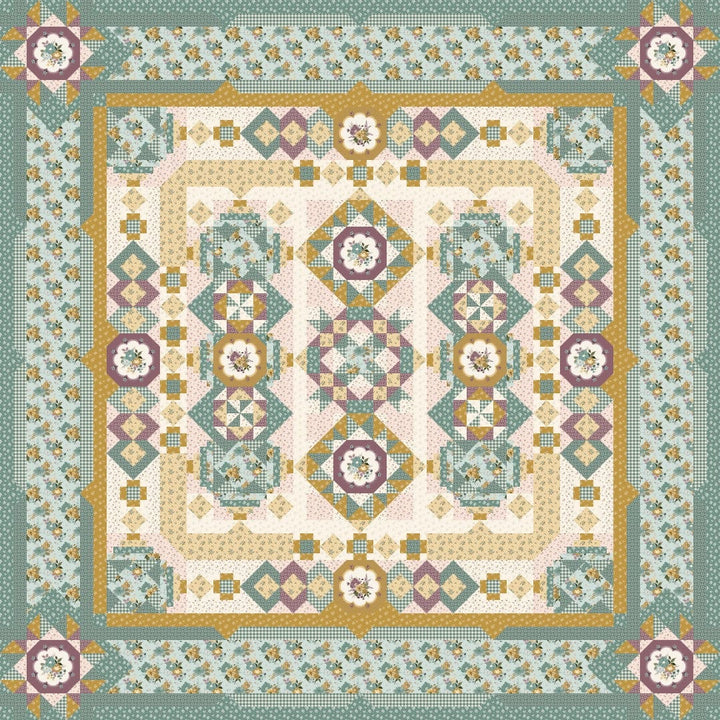 Precut! Blooming Fields Block of the Month - Begins April 2026 P-BLMFLD-APR26