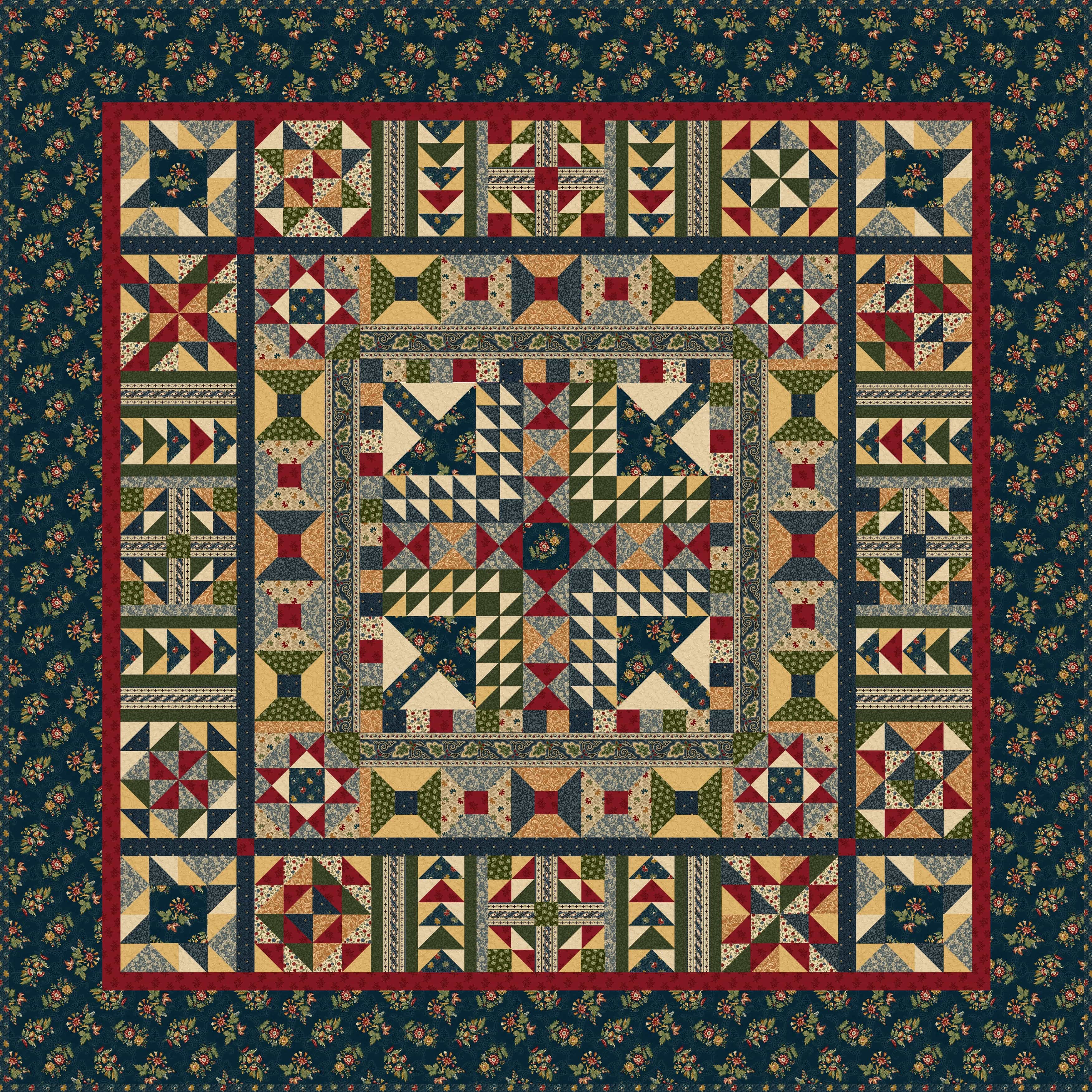 Precut! Canton Quilting Circle - Begins March 2026 P-CQC-MAR26