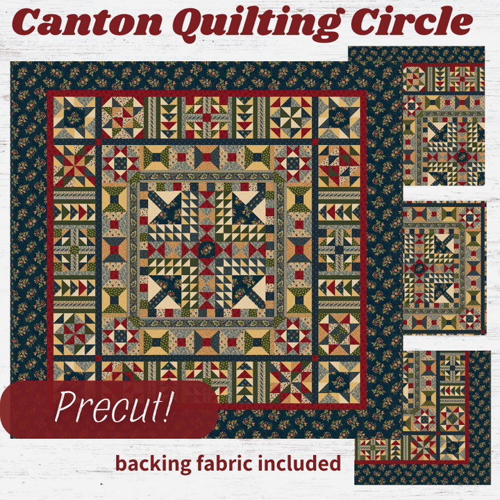 Precut! Canton Quilting Circle - Begins March 2026 P-CQC-MAR26